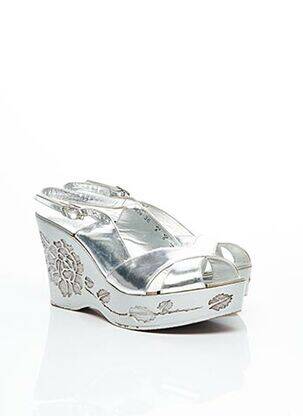 Sandale/Pantofi decupați gri FREE LANCE femeie