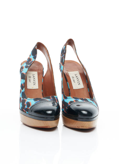 Pantofi cu toc albastru LANVIN femeie