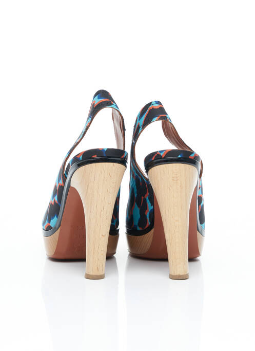 Pantofi cu toc albastru LANVIN femeie