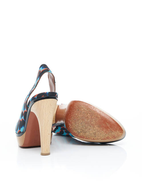 Pantofi cu toc albastru LANVIN femeie