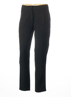 Pantalon drept țesătură crep talie înaltă negru MOLLY BRACKEN femeie