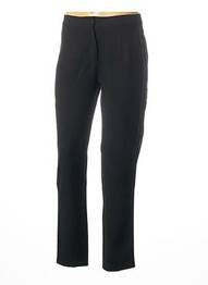 Pantalon drept talie cu cleme talie înaltă negru MOLLY BRACKEN femeie