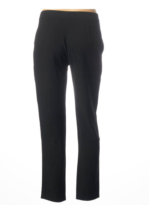 Pantalon drept talie cu cleme talie înaltă negru MOLLY BRACKEN femme