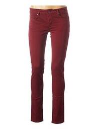 Pantalon slim talie joasă talie joasă roșu SALSA femme