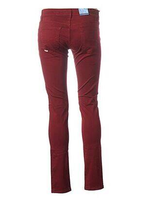 Pantalon slim talie joasă talie joasă roșu SALSA femeie