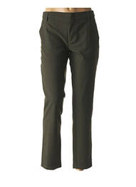 Pantalon slim talie joasă talie joasă verde REIKO femeie