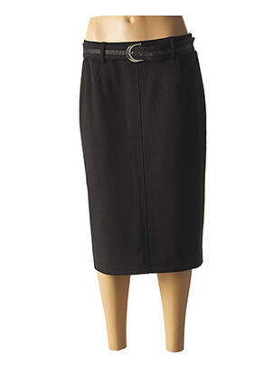 Fustă midi negru LEBEK femeie