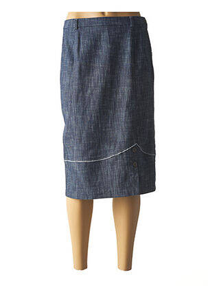 Fustă midi albastru K'TENDANCES femeie