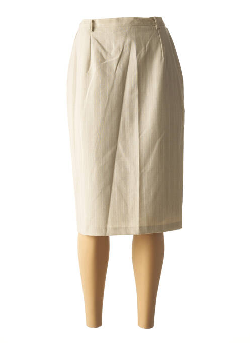 Fustă midi bej GRIFFON femeie