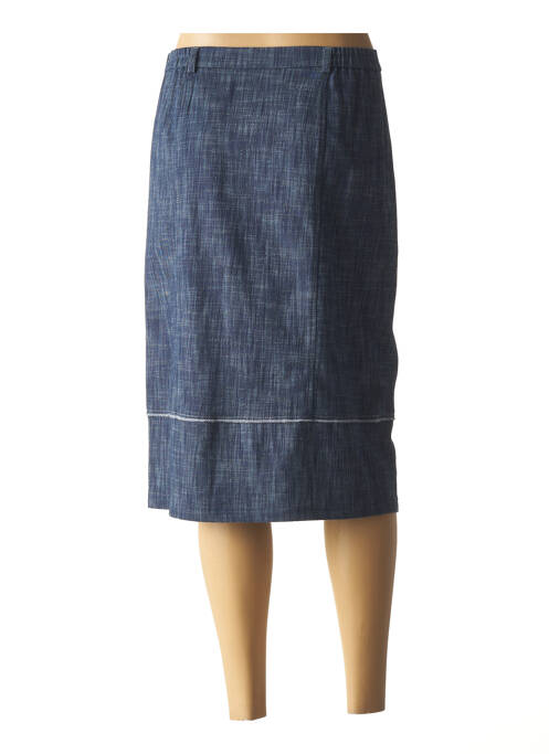 Fustă midi albastru K'TENDANCES femeie