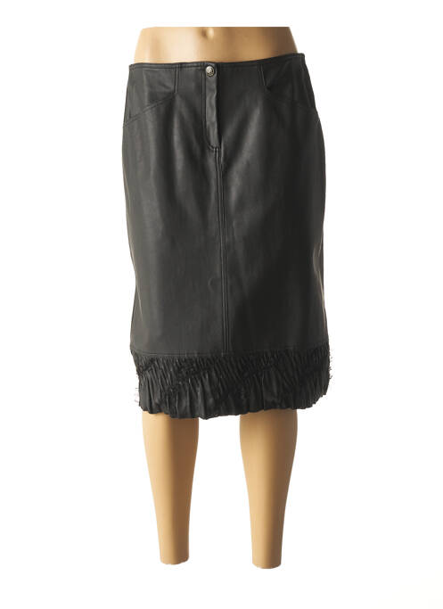 Fustă midi negru PAUL BRIAL femeie