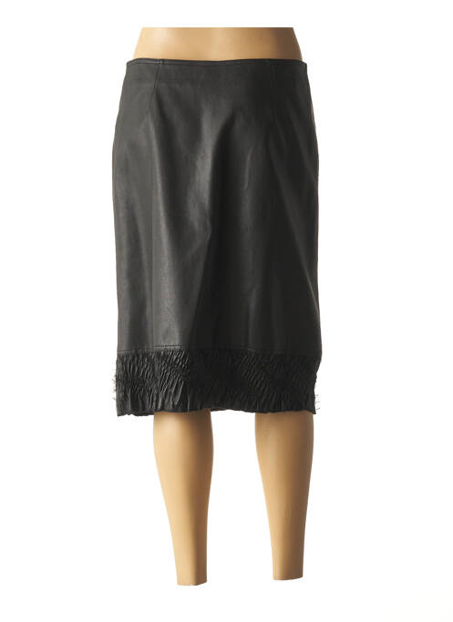 Fustă midi negru PAUL BRIAL femeie