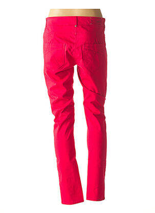 Pantalon slim elasticitate mărime normală roșu LOLA ESPELETA femeie