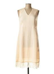 Rochie midi fără mâneci fără mâneci piele SET femeie