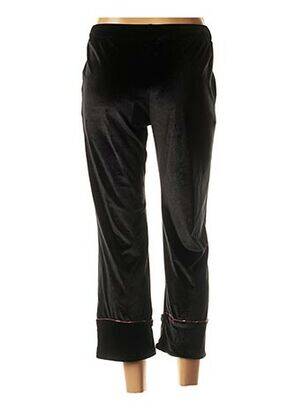 Pantalon drept elasticitate negru DROLATIC femeie