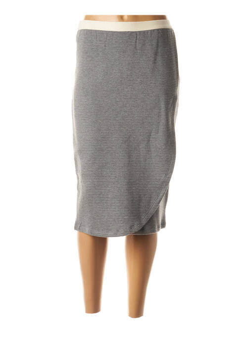 Fustă midi gri DROLATIC femeie