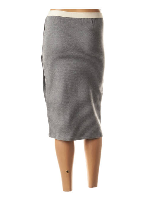 Fustă midi gri DROLATIC femeie