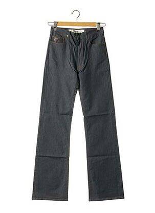 Blugi cu croială dreaptă selecție denim talie înaltă albastru APRIL 77 bărbat