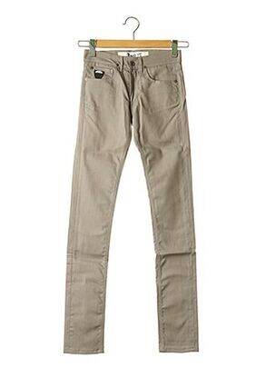 Blugi cu croială slim gri APRIL 77 femeie