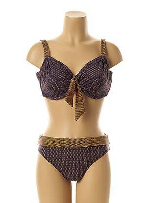 Costum de baie din două piese violet BELCOR femeie