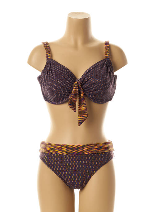 Costum de baie din două piese violet BELCOR femeie