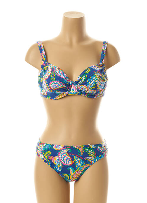 Costum de baie din două piese albastru BELCOR femeie