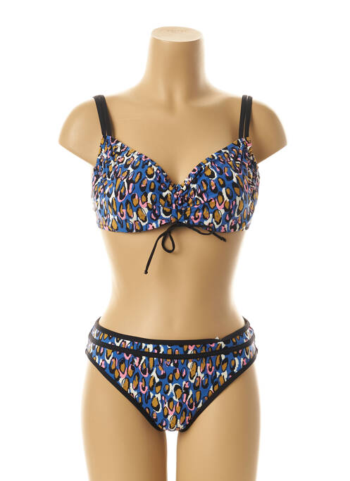 Costum de baie din două piese albastru BELCOR femeie