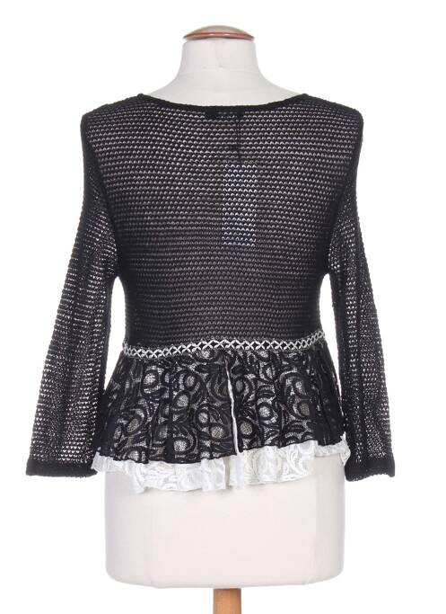 Vestă cu mâneci lungi negru G!OZE femeie