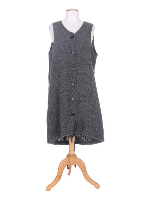 Vestă fără mâneci gri G!OZE femeie