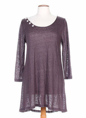 Tricou mâneci lungi mâneci lungi violet G!OZE femeie