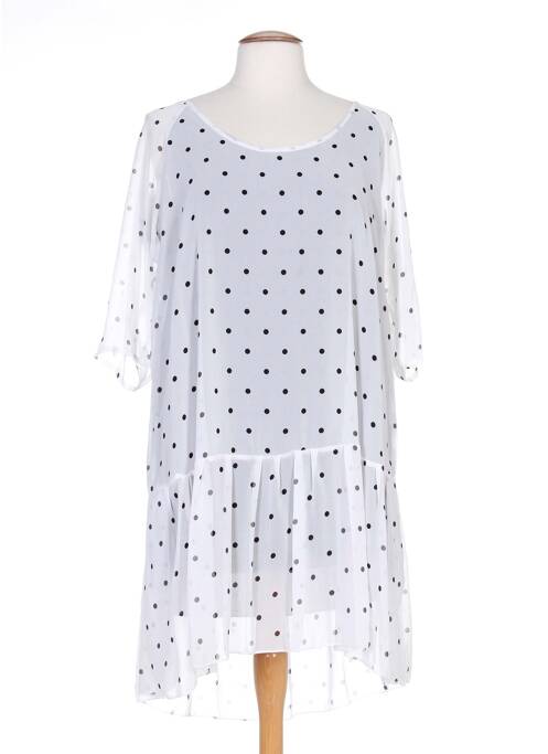 Tunică mâneci lungi alb G!OZE femeie