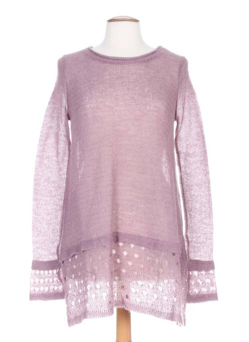 Pulover tunică violet G!OZE femeie