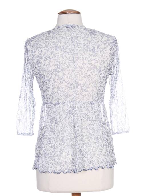 Cămașă croială cambrată mâneci 3/4 albastru G!OZE femme