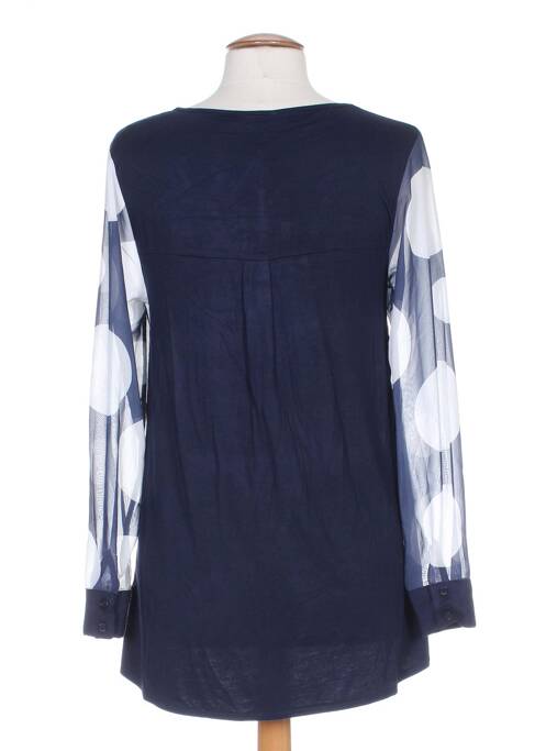 Cămașă croială dreaptă mâneci lungi albastru G!OZE femme