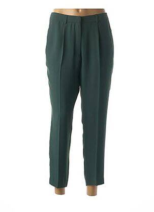Pantalon slim verde LAURENCE BRAS femeie