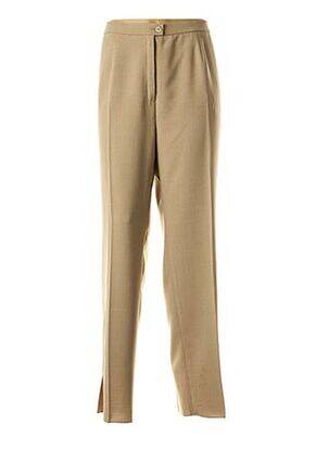 Pantalon drept bej KARTING femeie