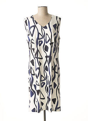 Rochie midi alb GEVANA femeie