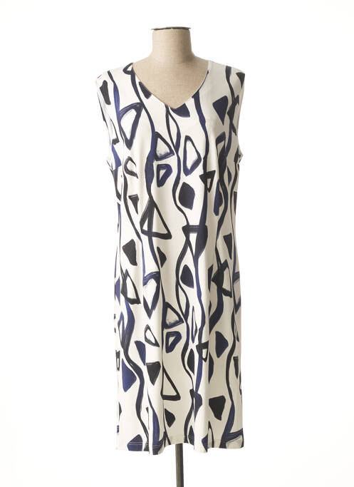 Rochie midi alb GEVANA femeie