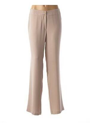 Pantalon drept bej ANNE KELLY femeie