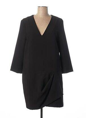Rochie scurtă mâneci 3/4 mâneci 3/4 negru LIVIANA CONTI femeie