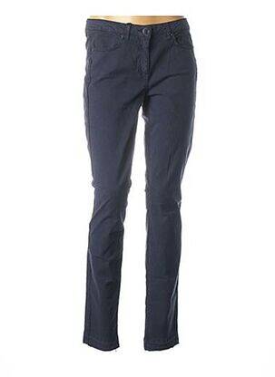 Pantalon slim talie joasă talie joasă albastru MARC AUREL femeie