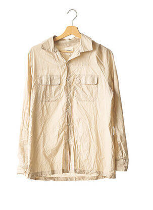 Cămașă cu mâneci lungi bej NOYOCO bărbat