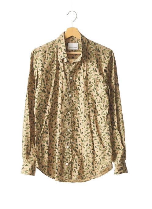 Cămașă cu mâneci lungi bej SAMSOE & SAMSOE bărbat