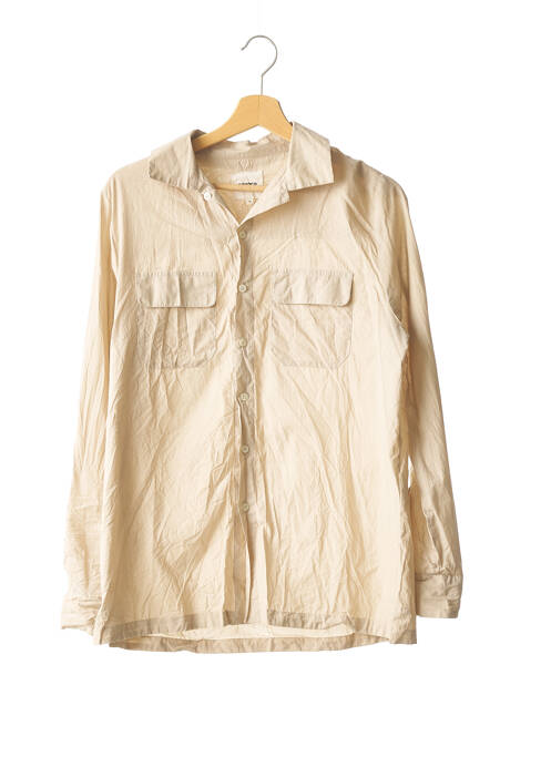 Cămașă cu mâneci lungi bej NOYOCO bărbat