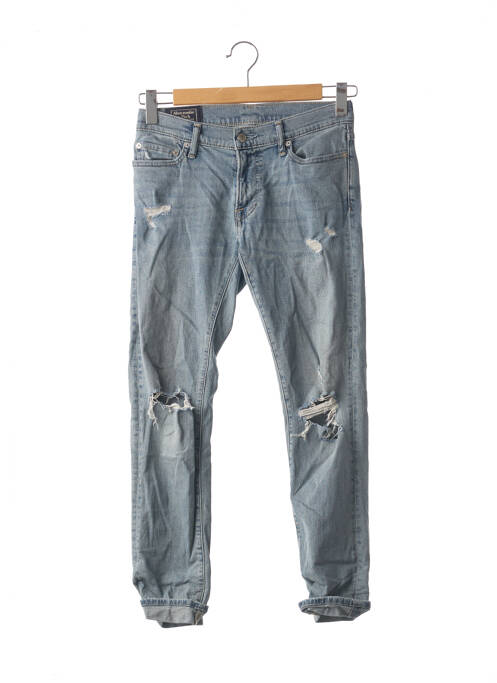 Blugi cu croială slim albastru ABERCROMBIE & FITCH bărbat