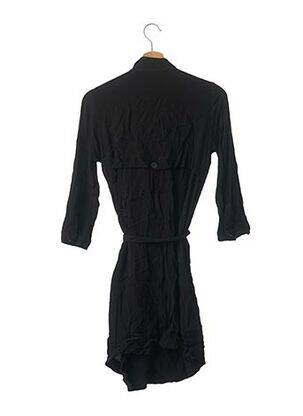Rochie midi mâneci 3/4 mâneci 3/4 negru IDANO femeie