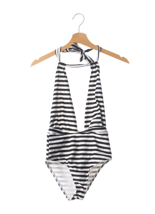 Costum de baie dintr-o singură piesă negru SANS MARQUE femeie