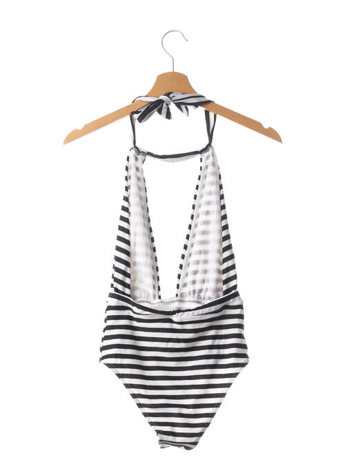 Costum de baie dintr-o singură piesă negru SANS MARQUE femeie