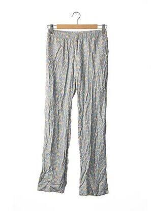 Pantalon drept albastru SAMSOE & SAMSOE femeie