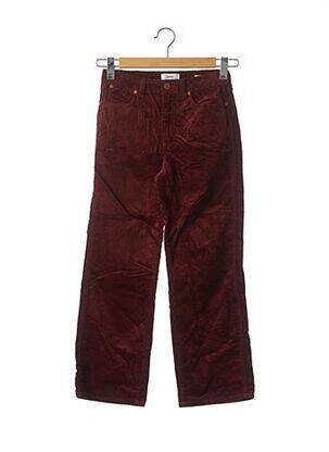 Pantalon drept roșu CLOSED femeie